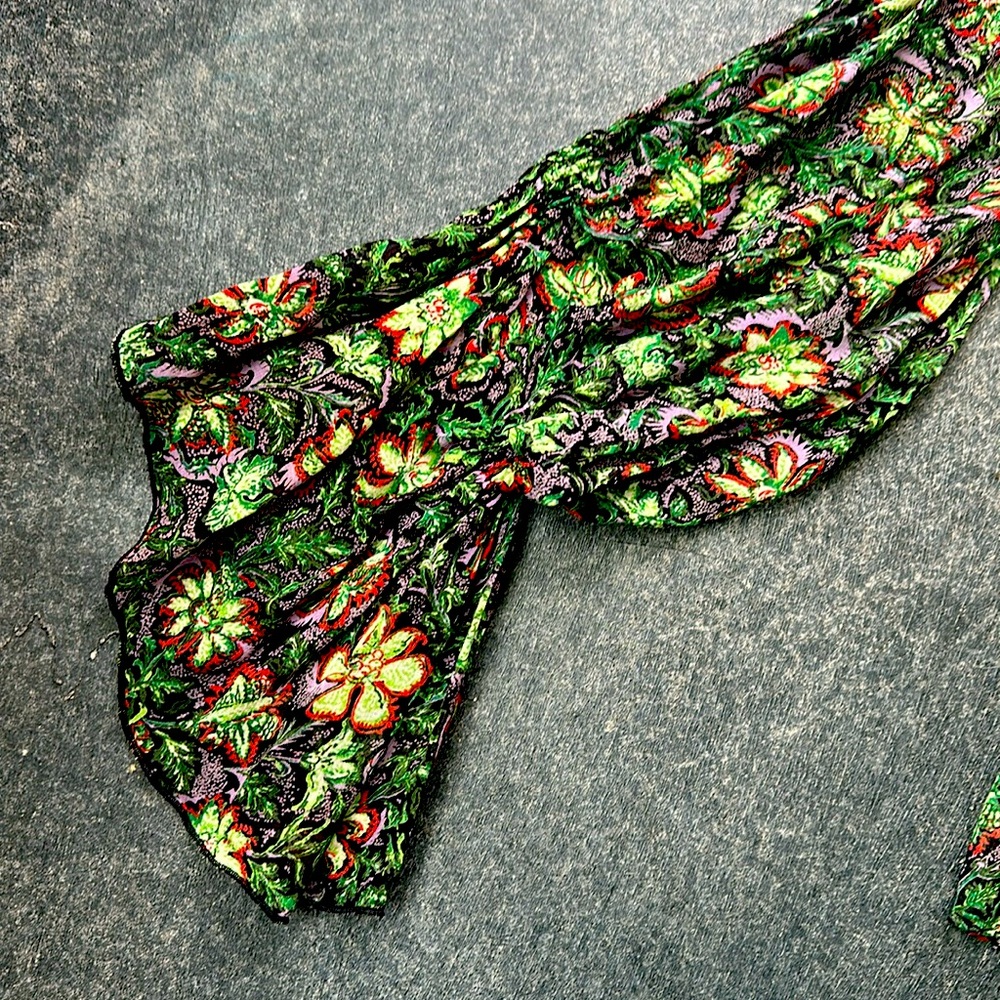 Balenciaga Paris silk chiffon blouse. Sz 38 - Picture 5 of 7